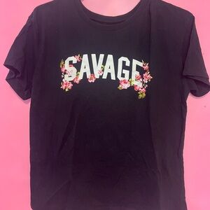 Modern Lux Black Graphic Tee